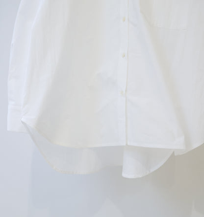 stand collar big shirt