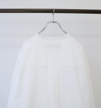 stand collar big shirt