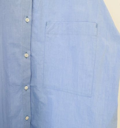 stand collar big shirt