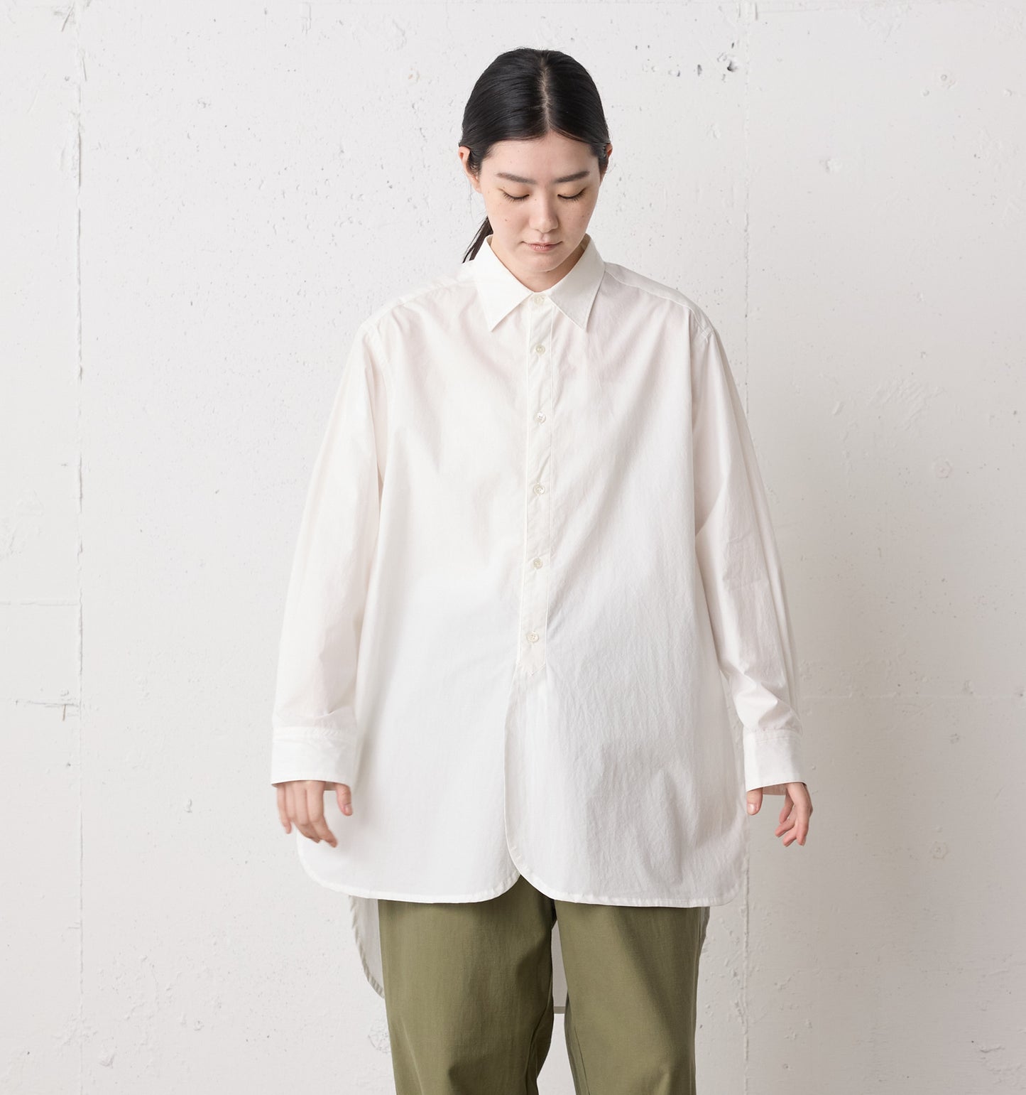 wide long shirt