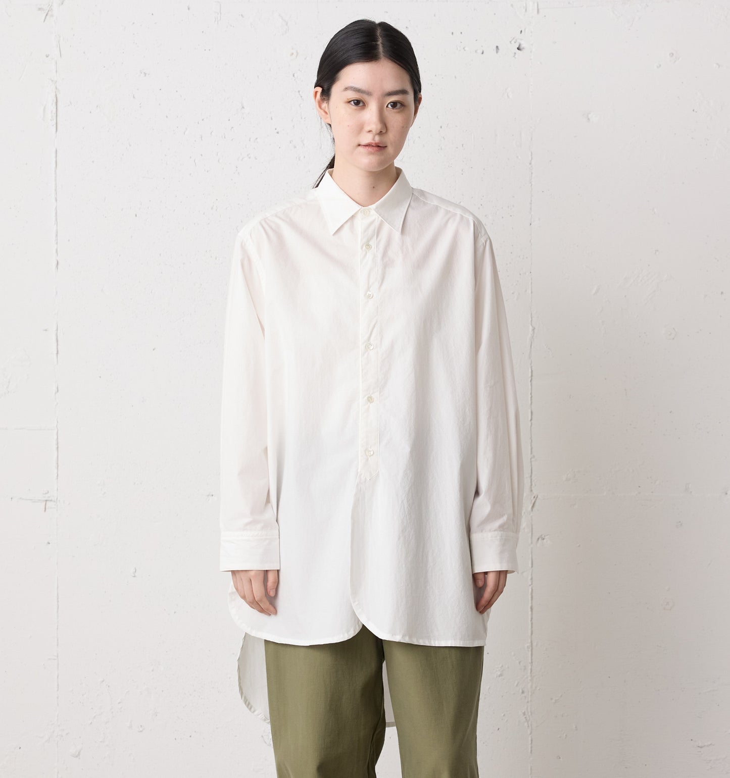 wide long shirt