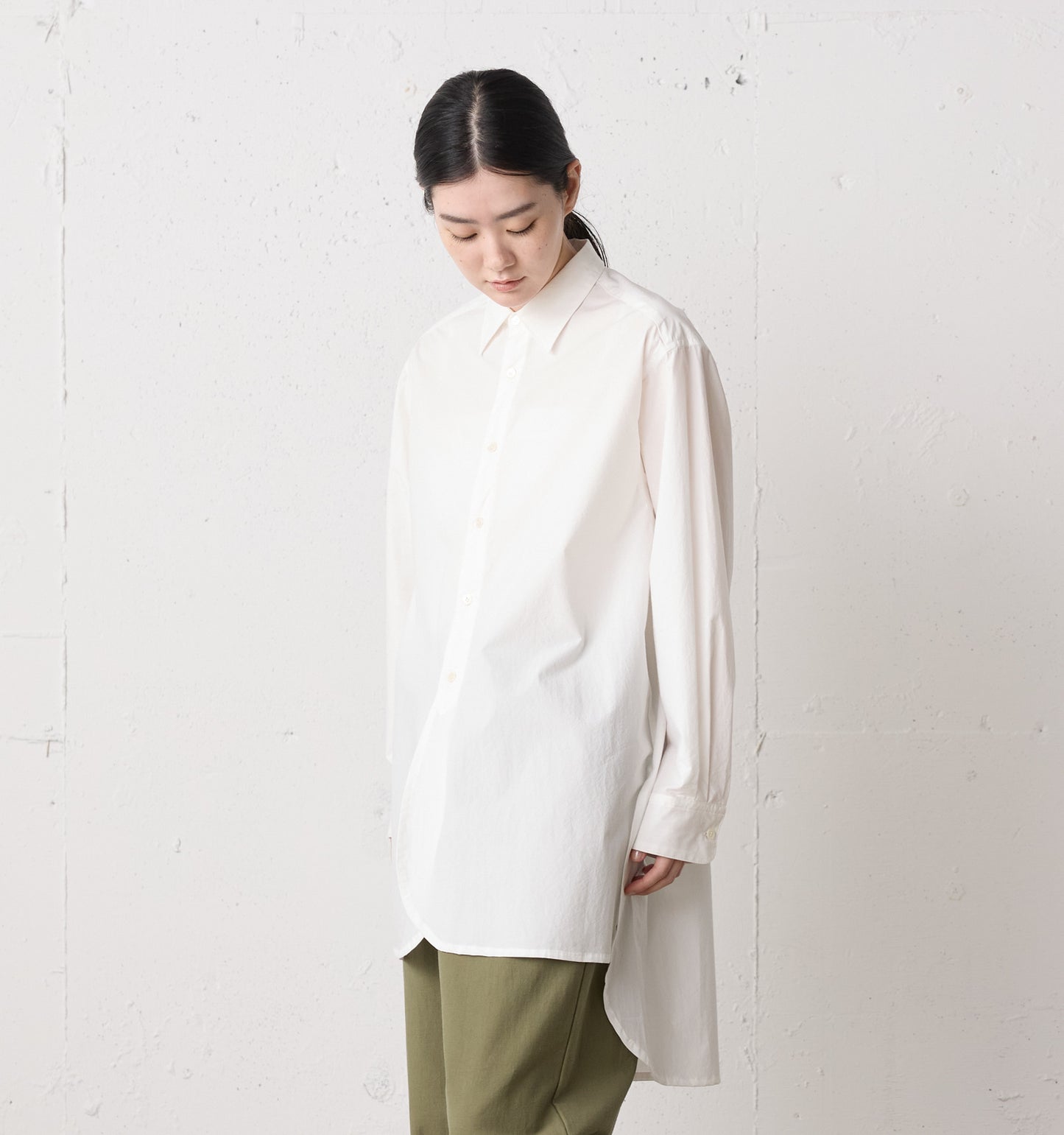 wide long shirt