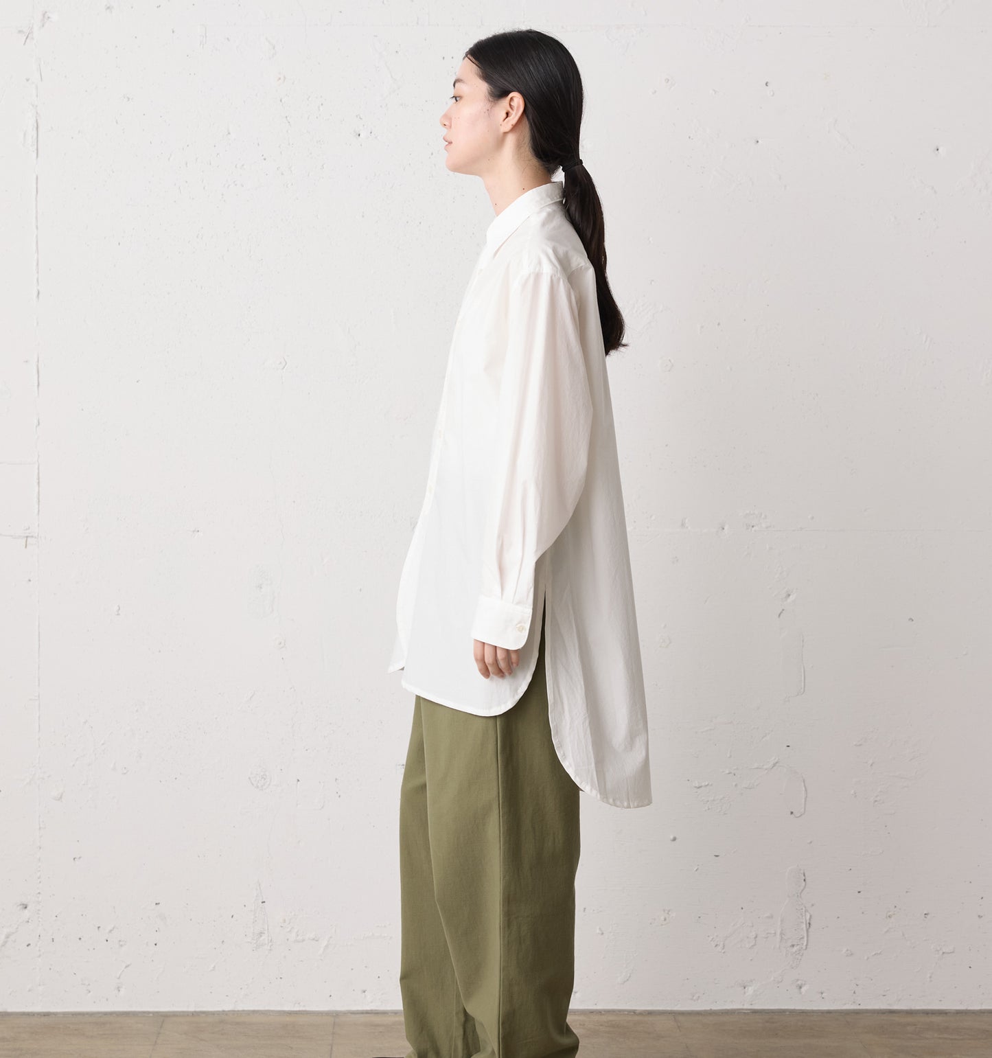 wide long shirt