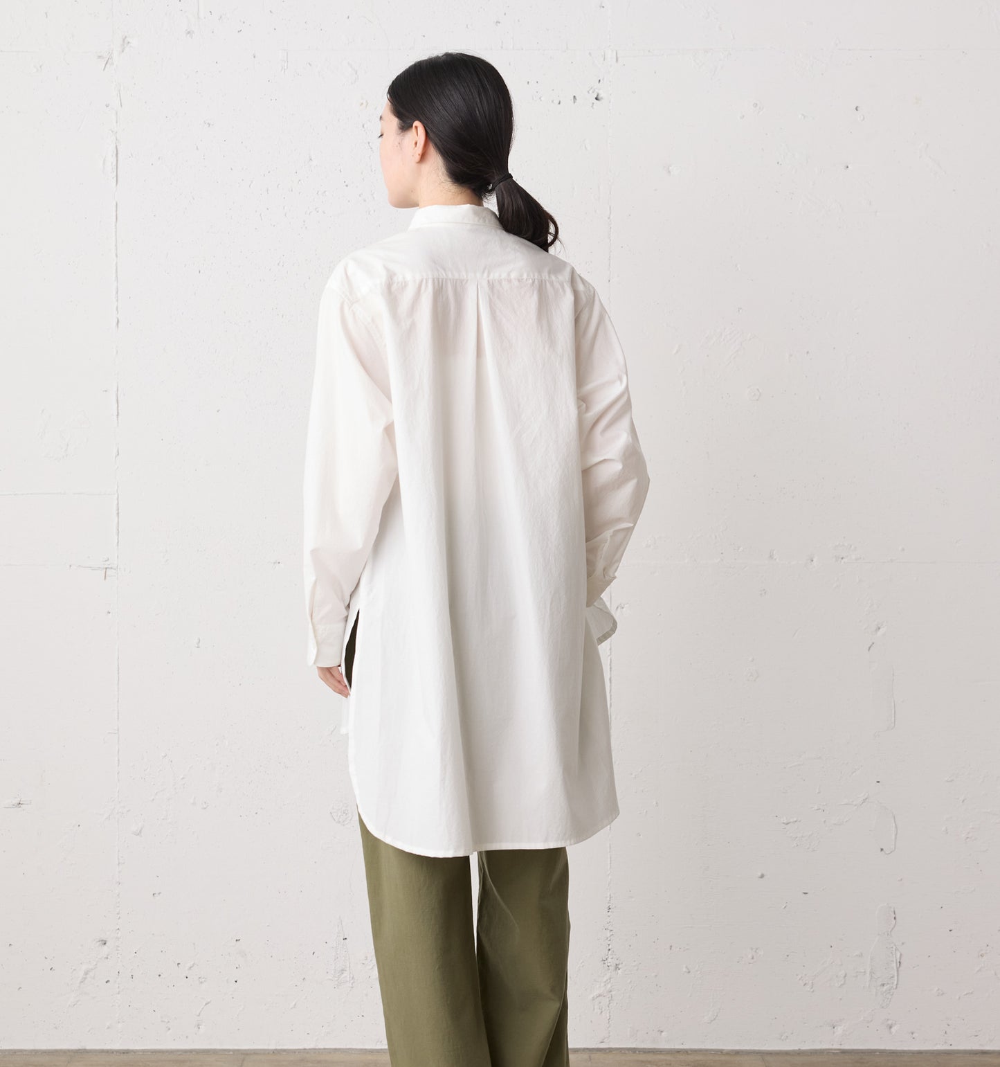 wide long shirt