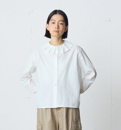 tuck collar shirt
