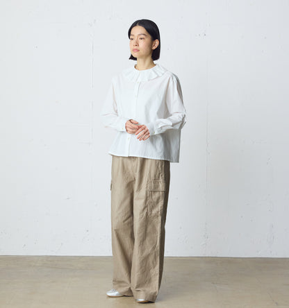 tuck collar shirt