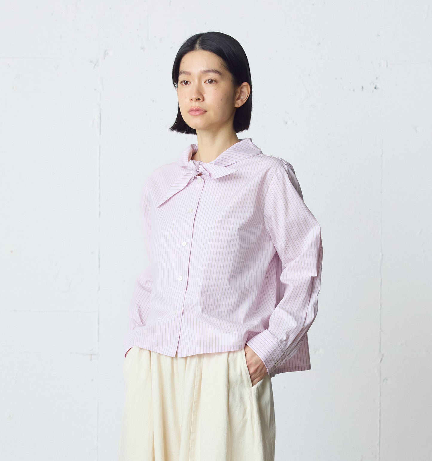 scarf like short shirt