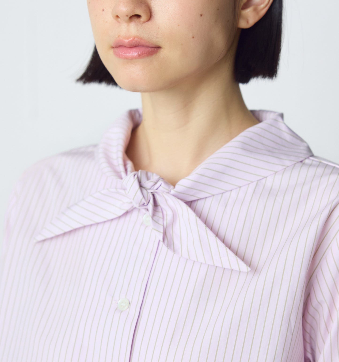 scarf like short shirt