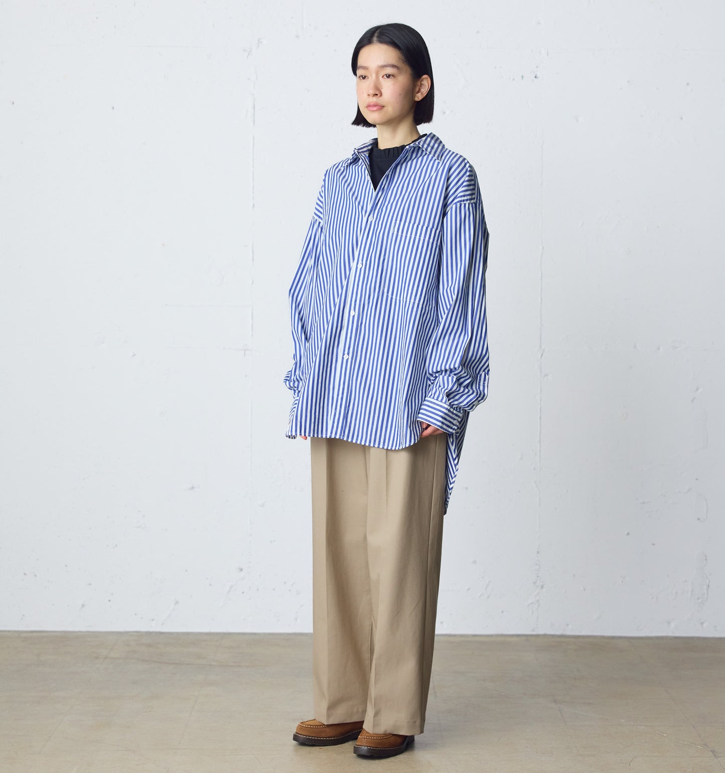 patterned big shirt