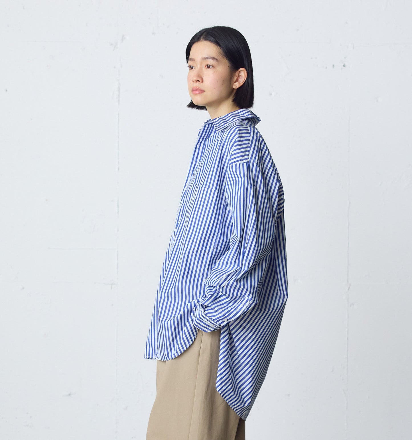 patterned big shirt