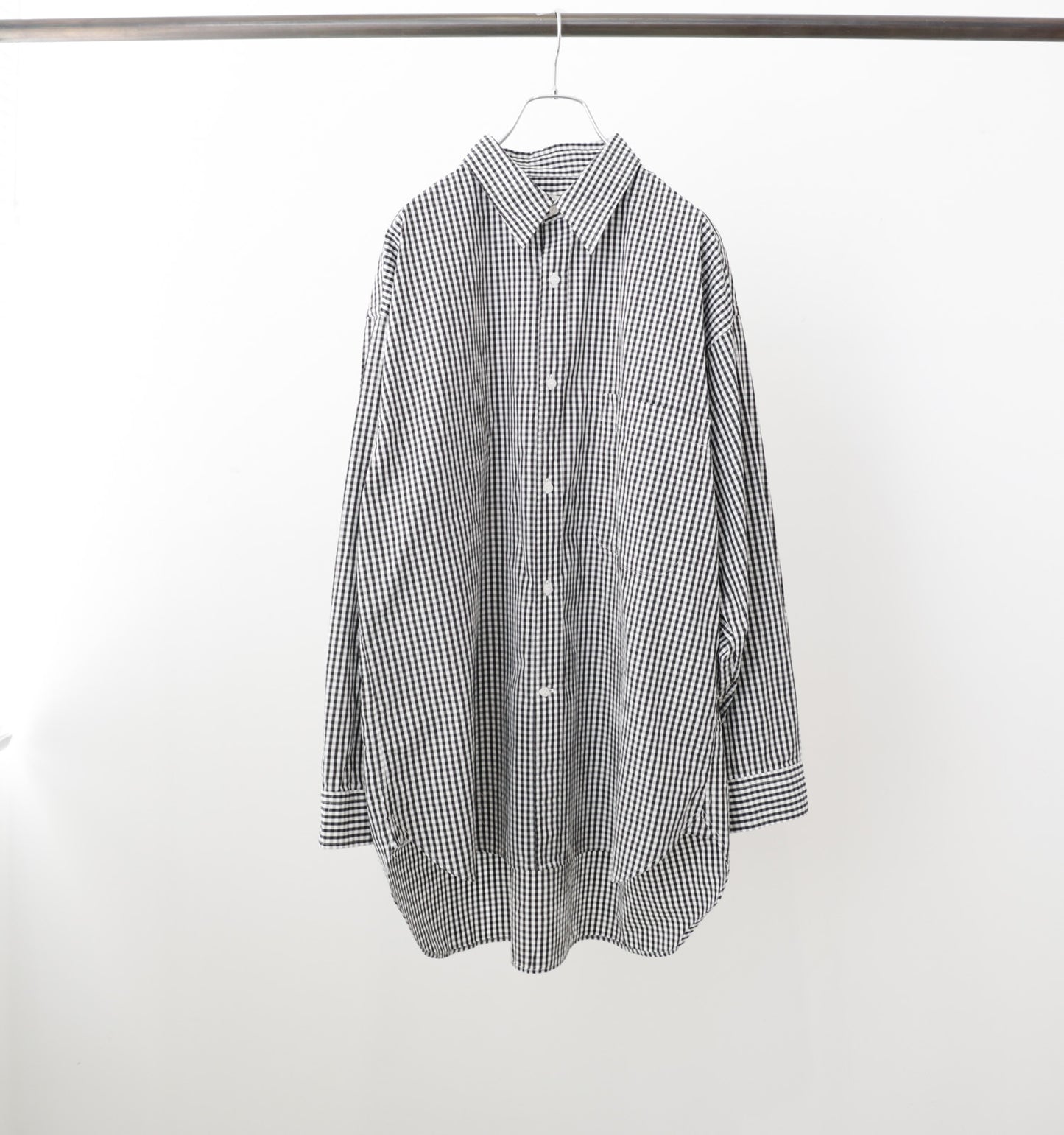patterned big shirt