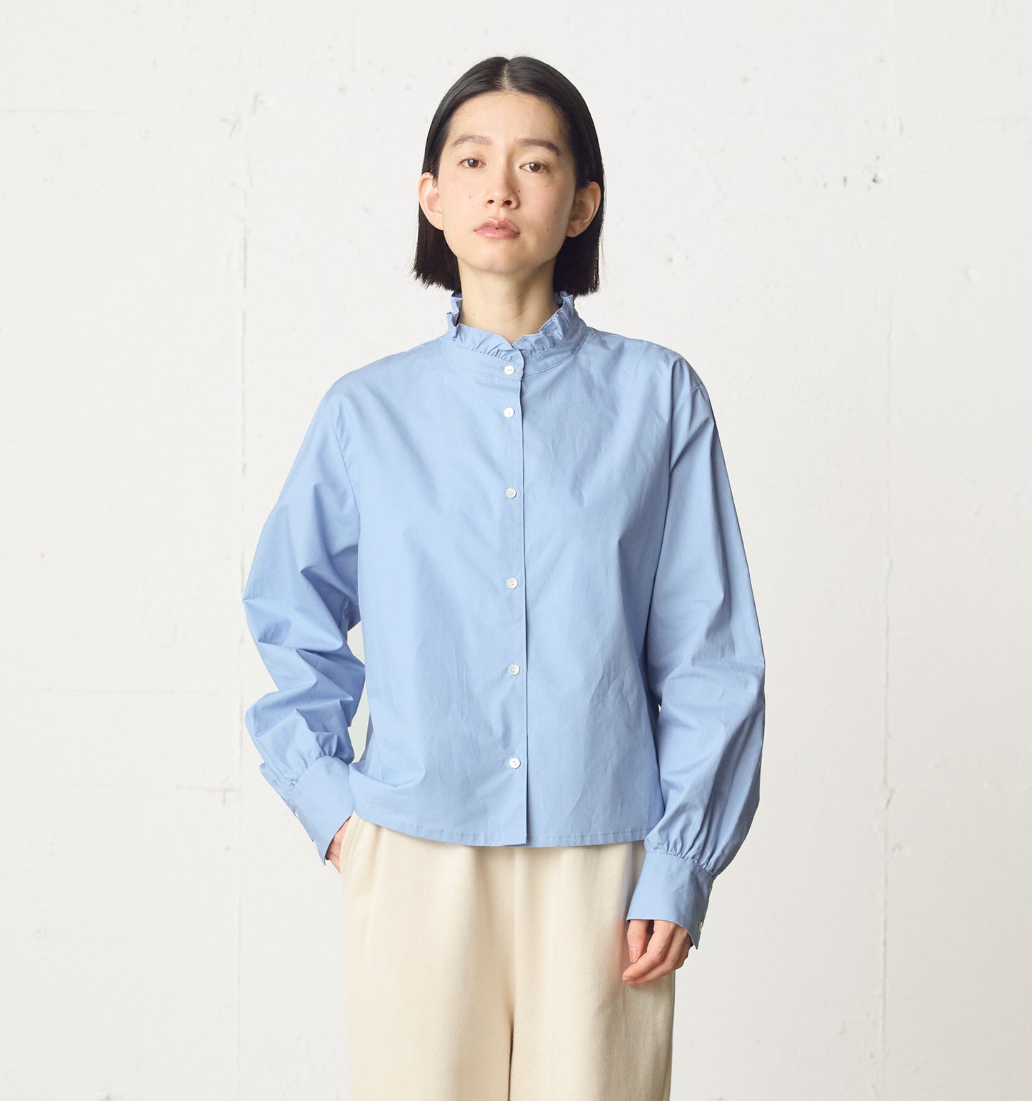 frill short shirt