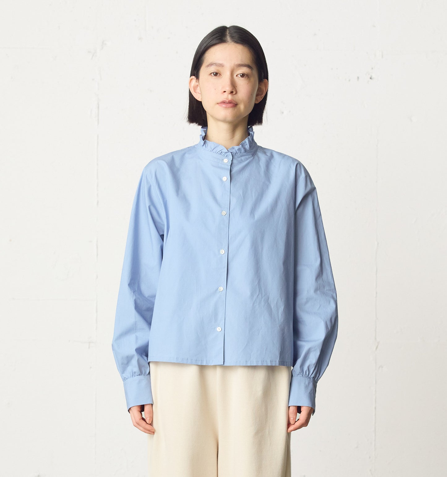 frill short shirt