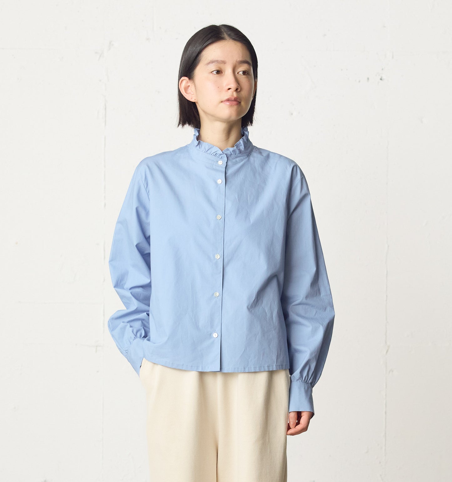 frill short shirt