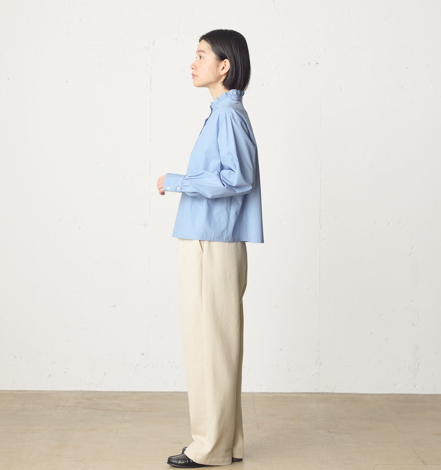 frill short shirt