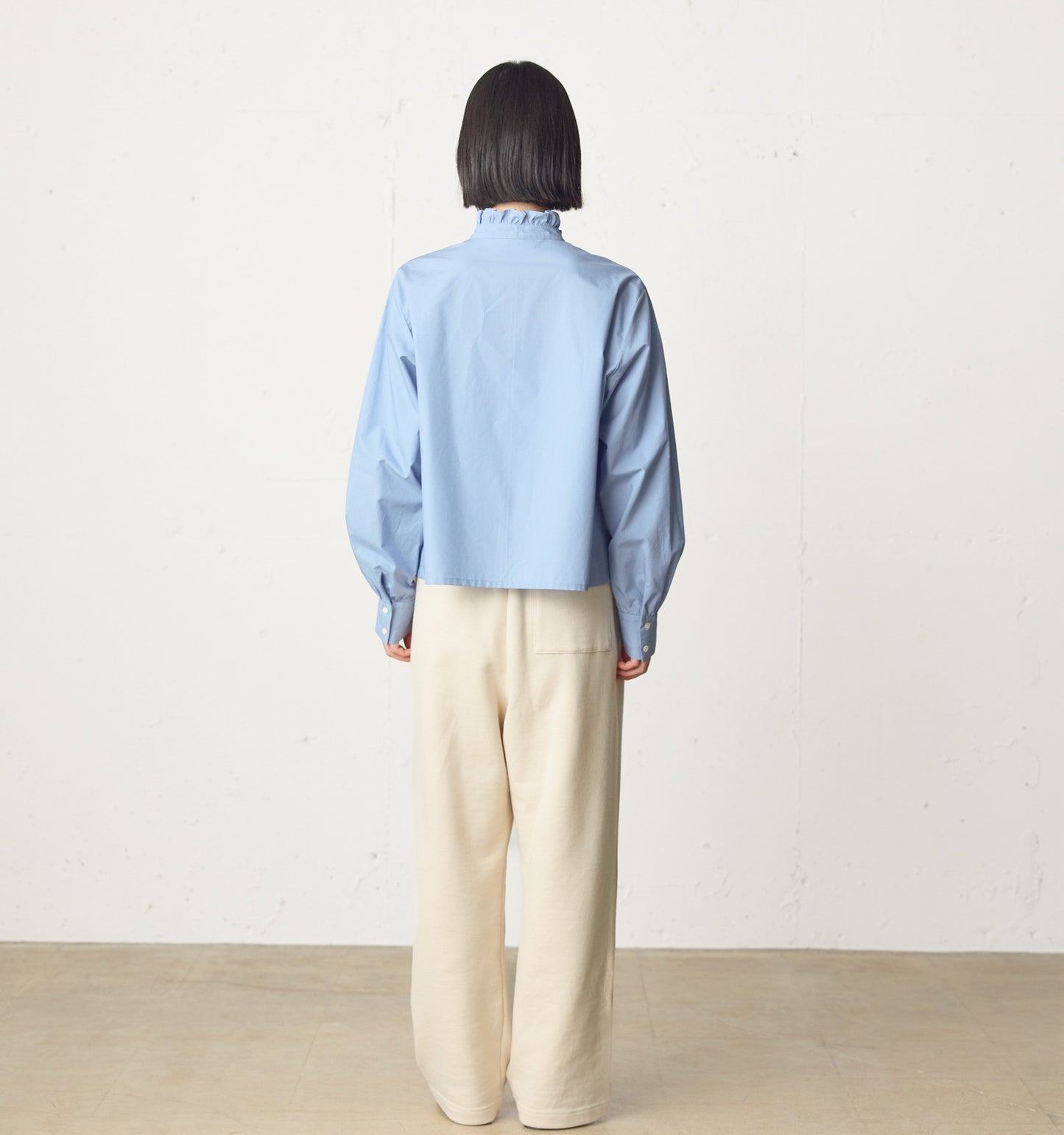 frill short shirt
