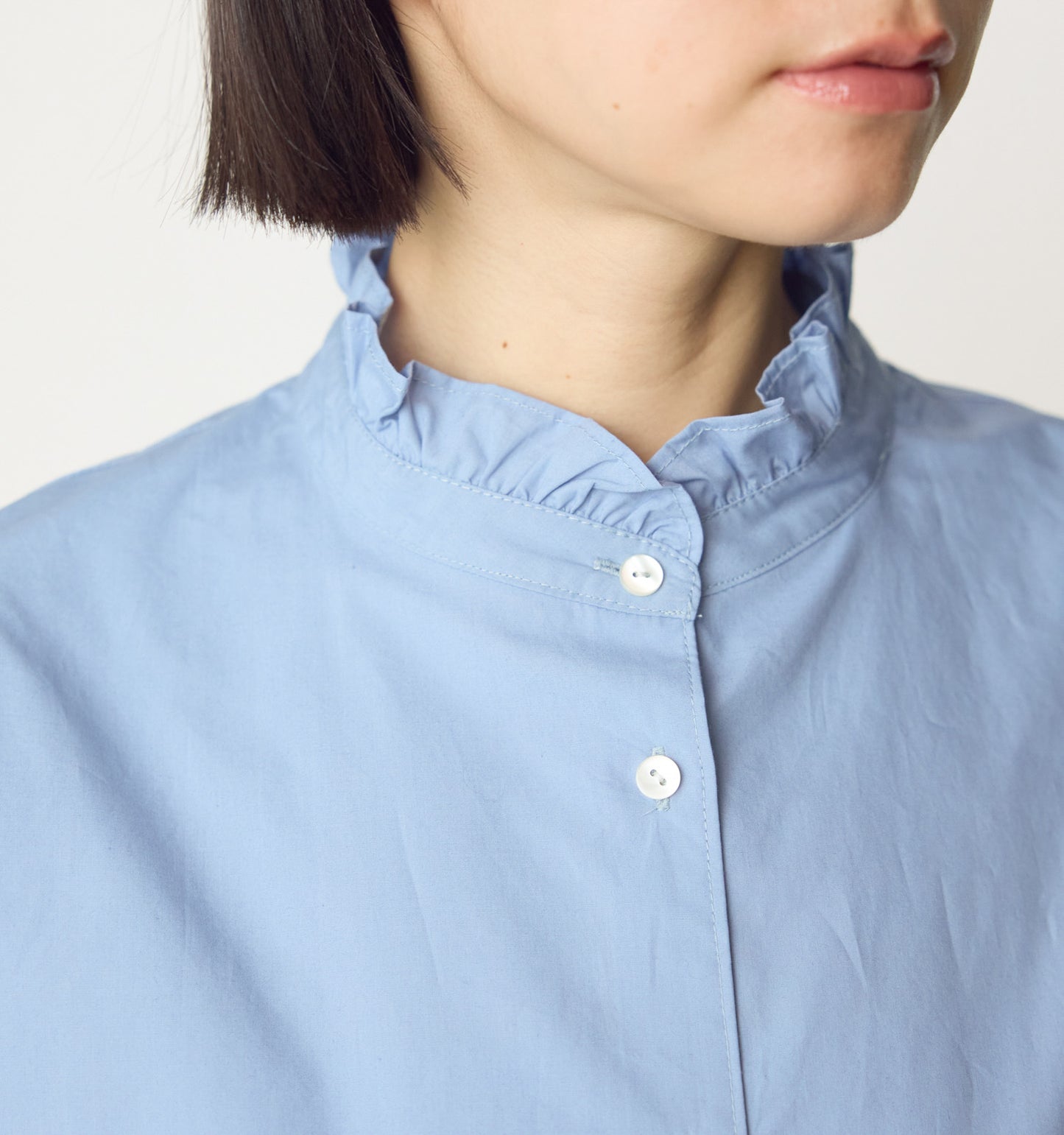 frill short shirt
