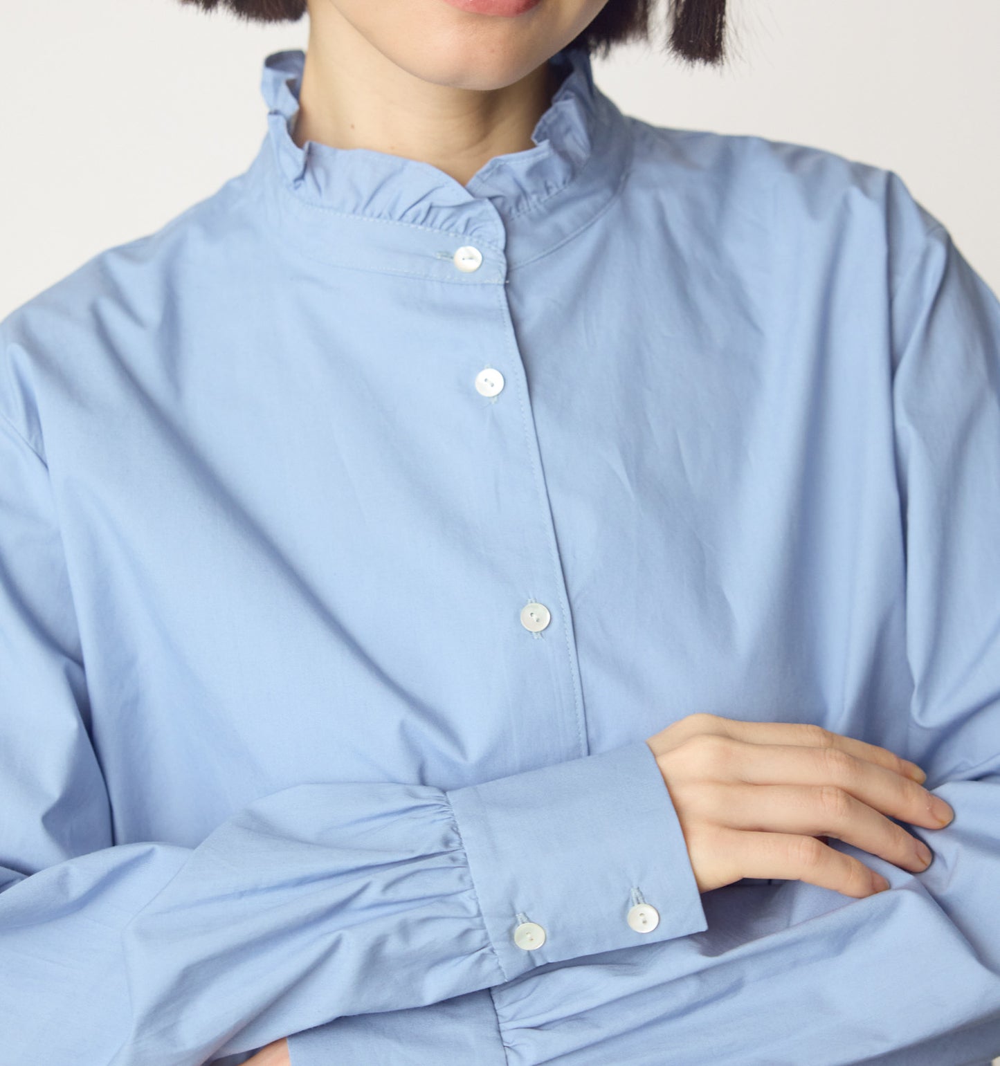 frill short shirt