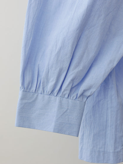wide back gather shirt