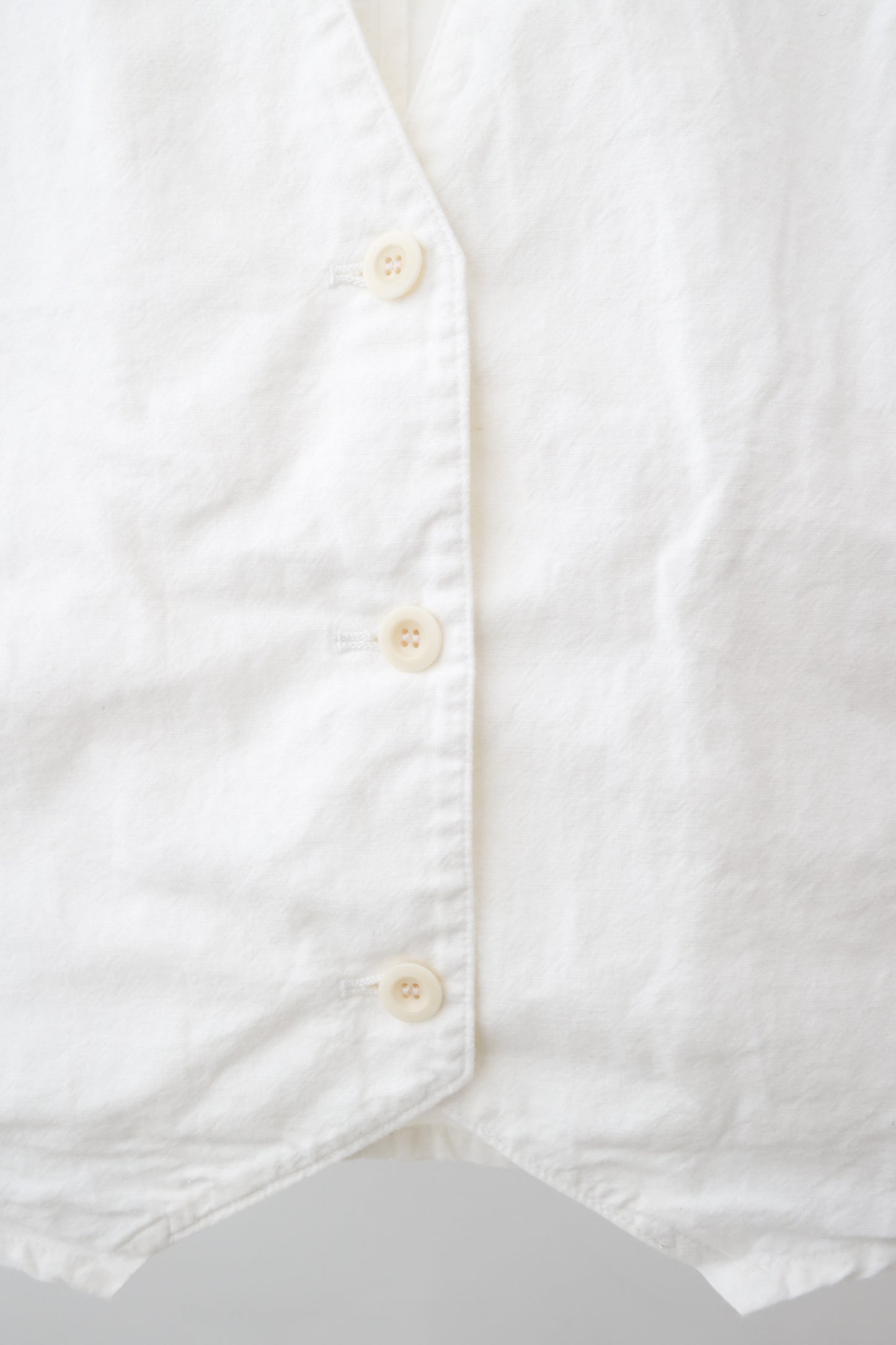 cotton linen vest