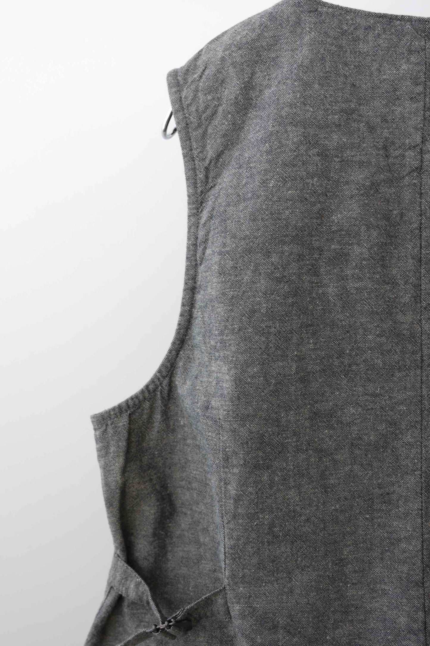 cotton linen vest