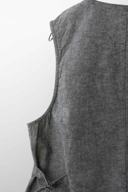 cotton linen vest
