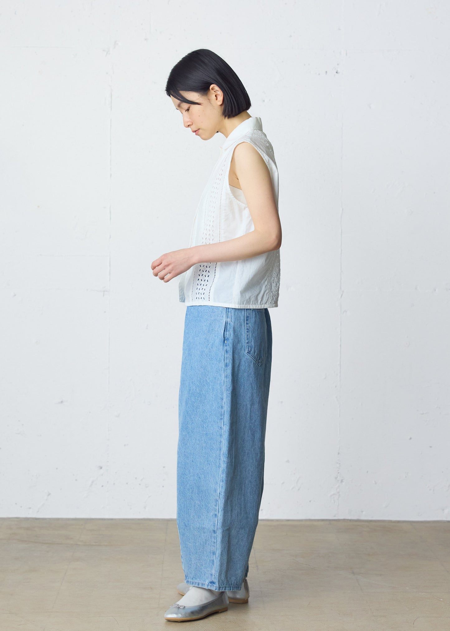 lace vest like shirt