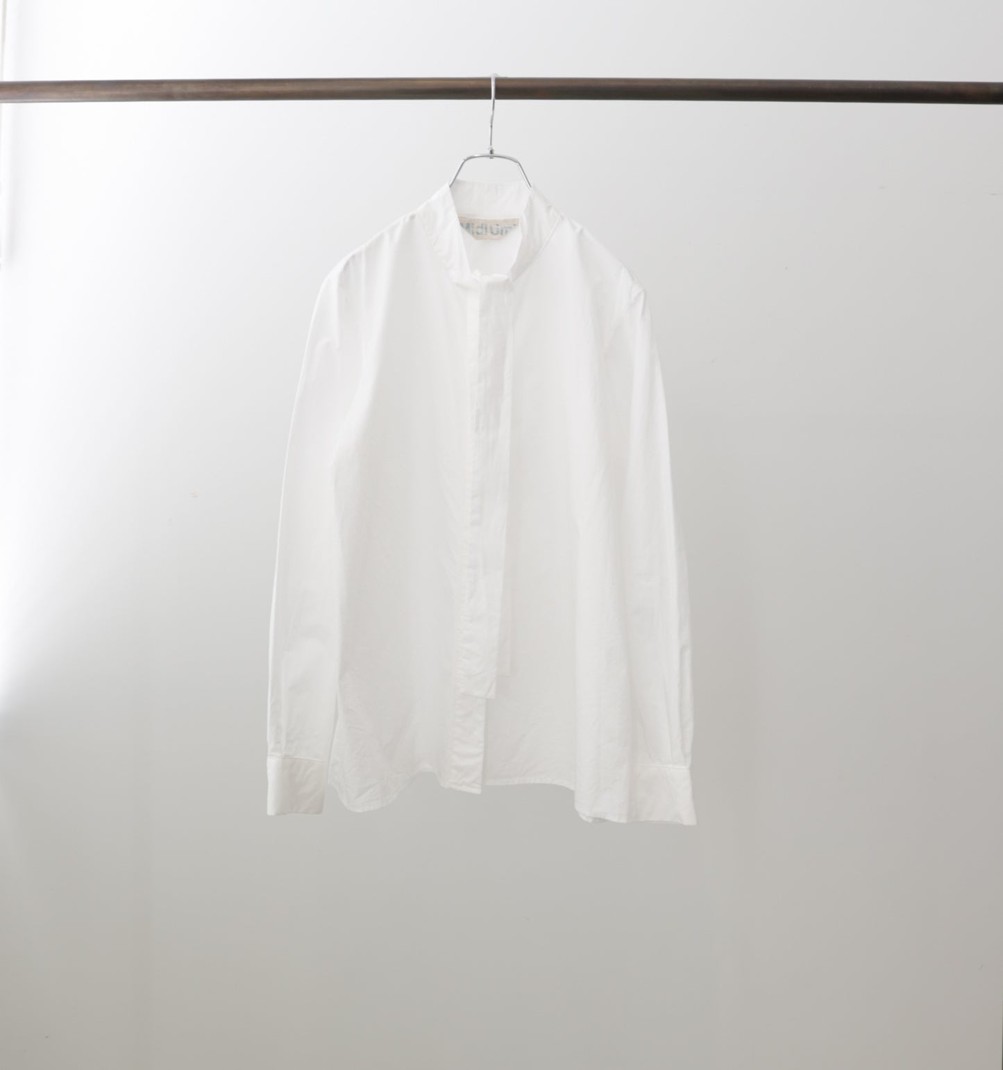 tie-neck shirt