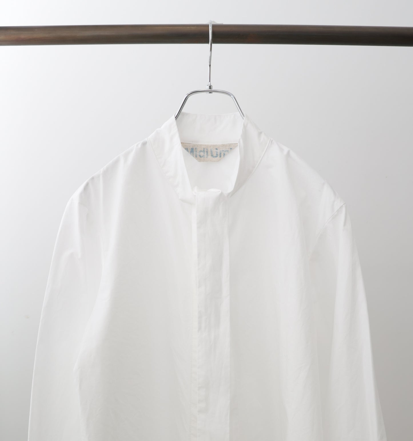 tie-neck shirt