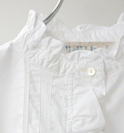 front frill lace shirt