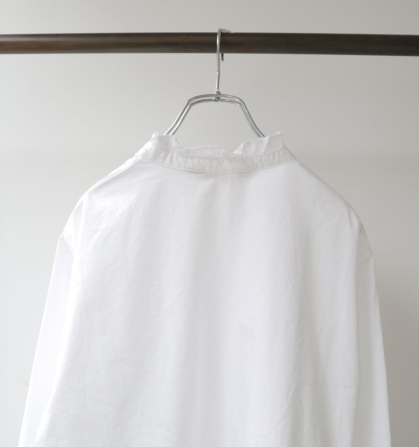 front frill lace shirt