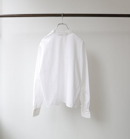 front frill lace shirt
