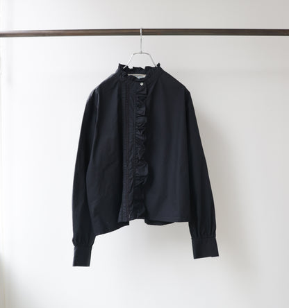 front frill lace shirt