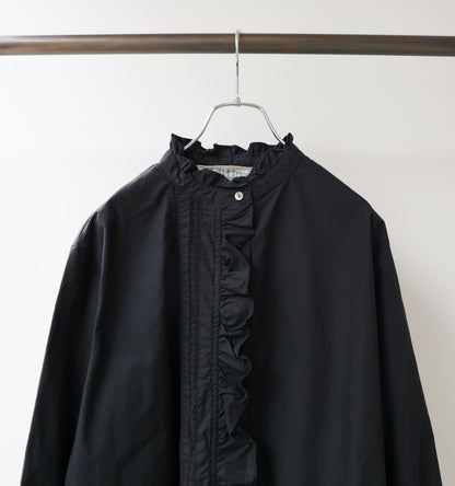 front frill lace shirt