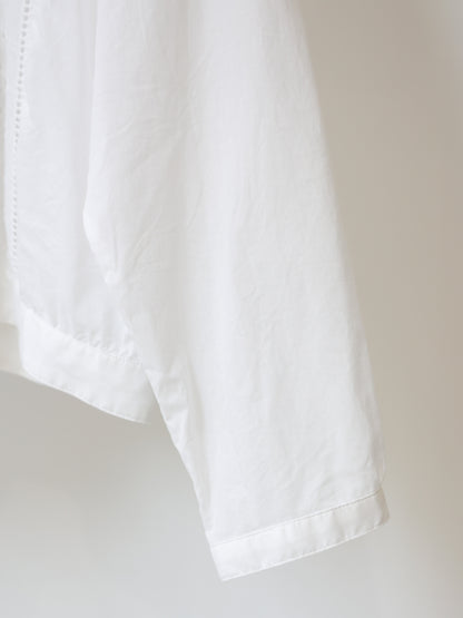 lace blouson shirt