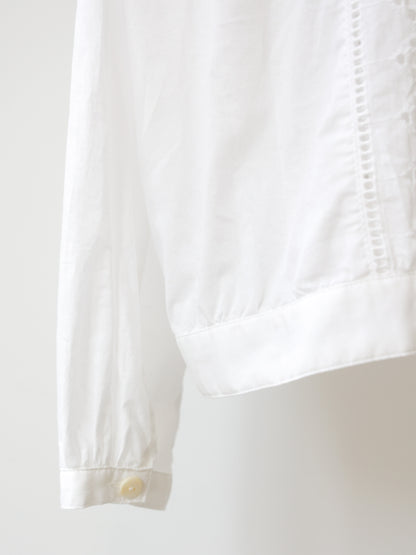 lace blouson shirt