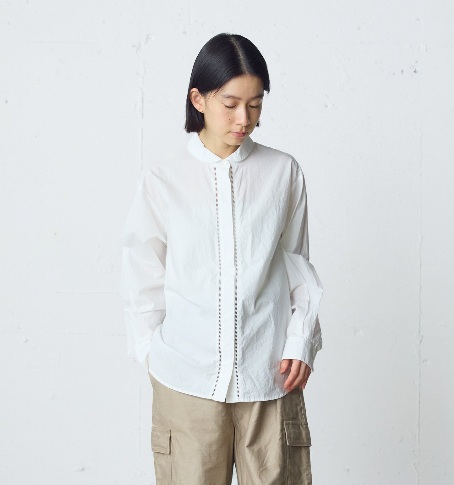 dutch collar lace shirt