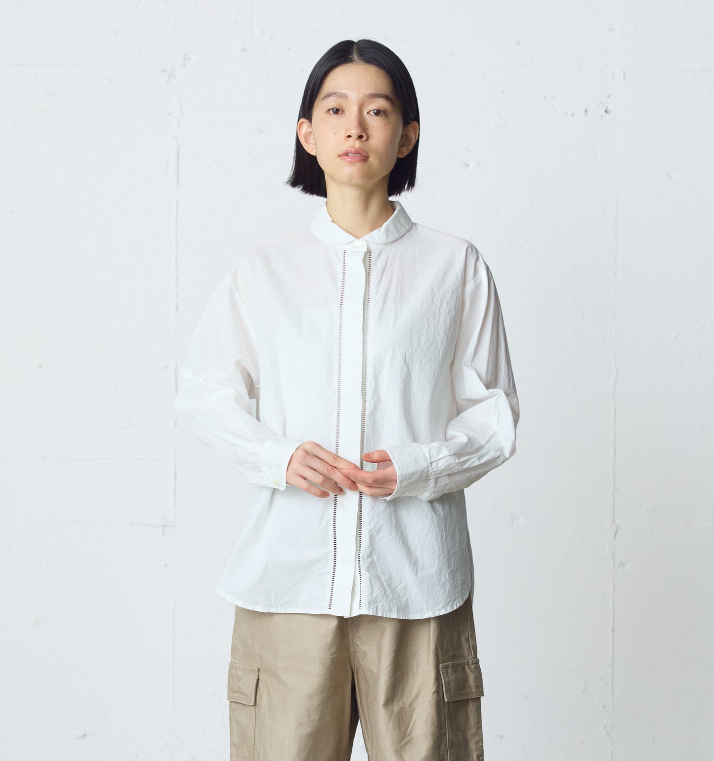 dutch collar lace shirt