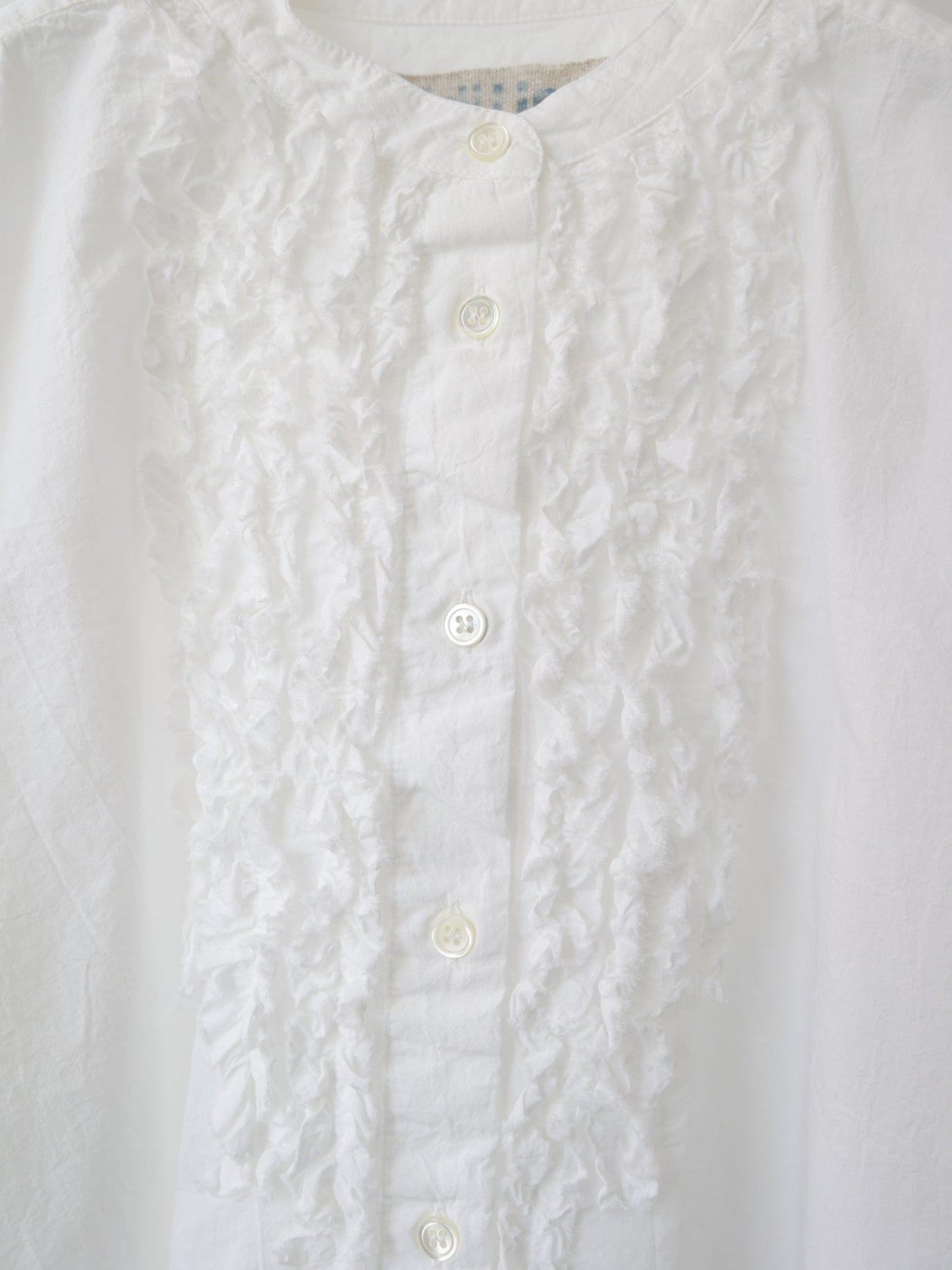 front frill shirt
