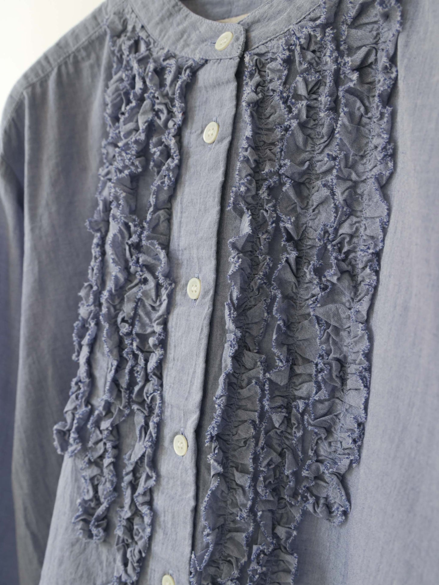 front frill shirt