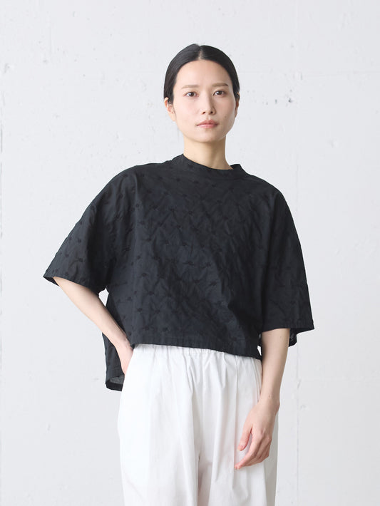 dots wide shirt pullover