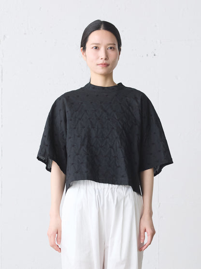dots wide shirt pullover