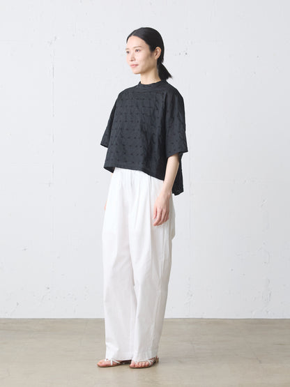 dots wide shirt pullover