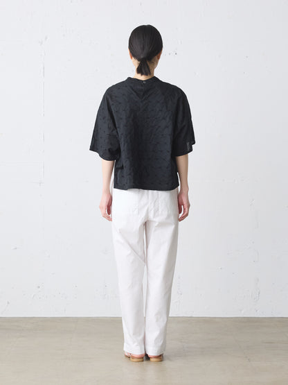 dots wide shirt pullover