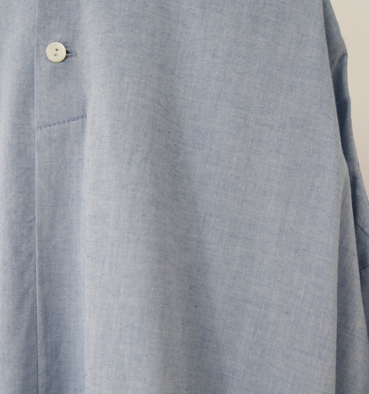chambray gather onepiece