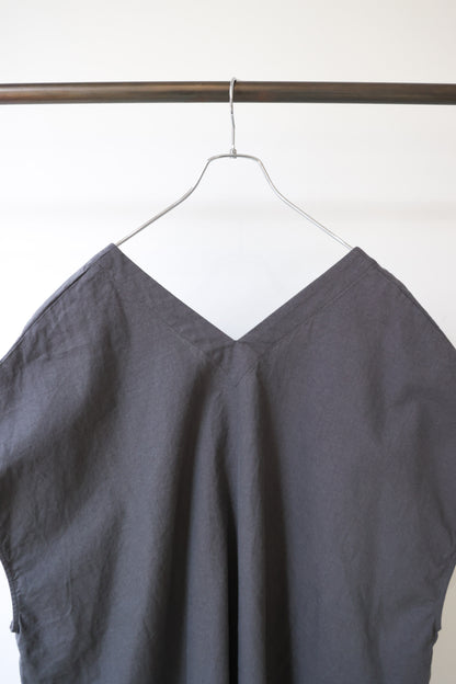 cotton linen wide one-piece