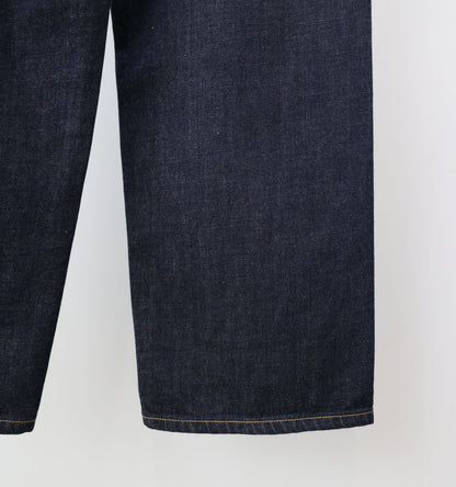high waist straight denim