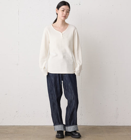 highwaist selvedge-denim
