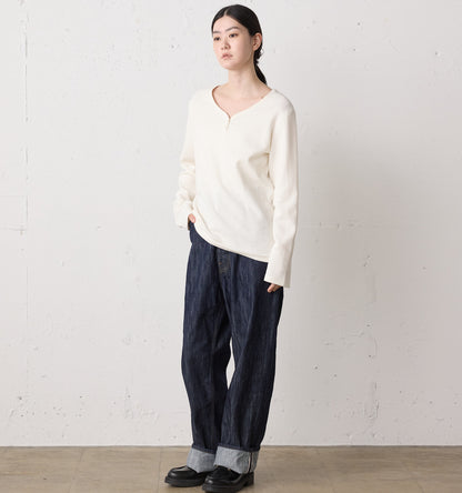 highwaist selvedge-denim