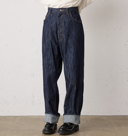 highwaist selvedge-denim
